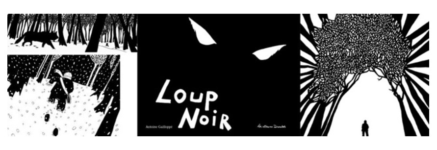 Loup noir, d'Antoine Guilloppé